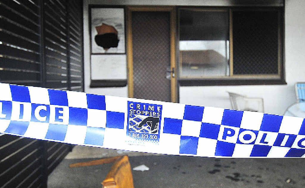 The fire at the Maryborough unit was reported at 11.30pm on Tuesday. The fire at the Maryborough unit was reported at 11.30pm on Tuesday.